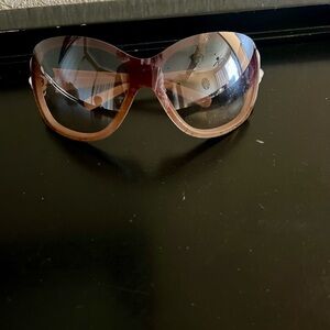 CHANEL Tan Sunglasses